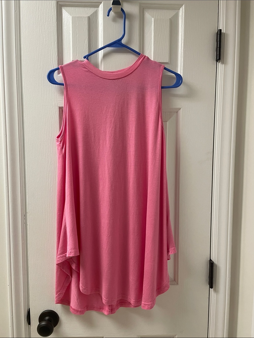 Simply Southern Pink Sleeveless Swim Coverup Swing Tank